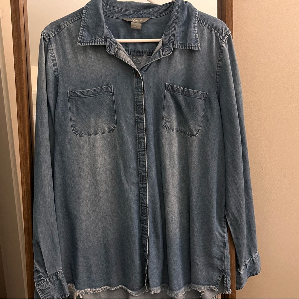 Like new denim shirt